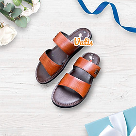 DÉP DA BÒ QUAI NHỊ CAO CẤP VATIS 0311