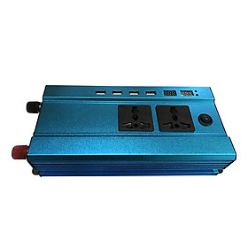 2000W Car Power Inverter Solar Power Inverter DC 12V to AC 220V Modified Sine Wave Converter with Four USB Interface