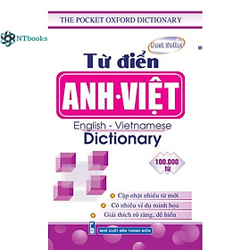 Sách Từ điển Anh – Việt 100.000 từ (Khổ 10x17cm)