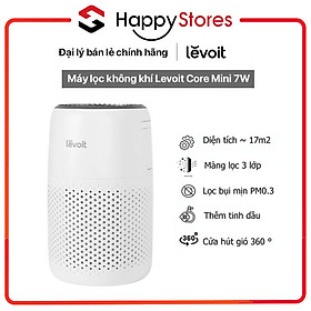 Máy lọc không khí Levoit Core Mini 7W - Hàng nhập khẩu chính hãng 