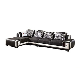 Mua Sofa Phòng Khách Juno Sofa 01 295 x 170 x 80 cm (Đen)