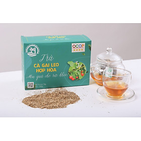 Trà Xạ Đen Hợp Hòa - Xạ đen + Cỏ Ngọt - 50 túi lọc - Giải độc mát gan, ngăn ngừa ung thư.