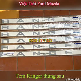 Mua TEM CHỮ RANGER THÙNG SAU RANGER 2016