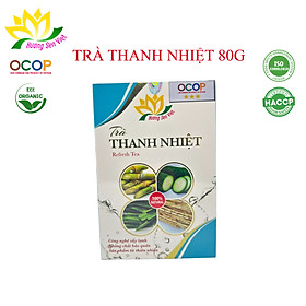 (COMBO 2 HỘP) TRÀ THANH NHIỆT HỘP 80G - HƯƠNG SEN VIỆT