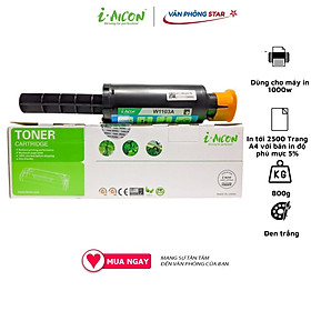 Mua  hàng chính hãng  Hộp mực máy in 1103A thương hiệu I.aicon mã mực Hp 1103A dành cho máy in HP LaserJet NEVERSTOP 1000w  MFP 1200a   MFP 1200w. Dung lượng 2500 trang A4 với độ phủ 5%. Chất lượng bản in đẹp nét  tương thích hoàn toàn thiết bị.