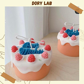 Mua Nến Thơm Bánh Kem Handmade Trang Trí Chữ Theo Yêu Cầu - Dory Lab