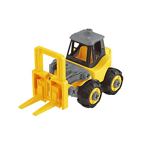 Đồ chơi vecto lắp ráp bộ 6 xe công trình vt1024