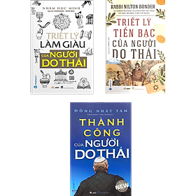 Combo 3 Cuốn Thành Công + Triết Lý Tiền Bạc + Triết Lý Làm Giàu Của Người Do Thái - Vanlangbooks