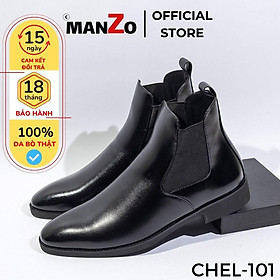 Giày Chelsea Boots cổ cao cho nam - Da bò thật 100% bảo hành 12 tháng