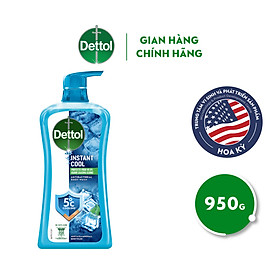 Sữa tắm Dettol mát lạnh tức thì - chai 950g