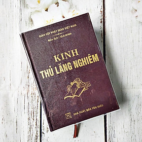 Hình ảnh Kinh Thủ Lăng Nghiêm (Bìa da, gáy tròn)-BOOKCITY