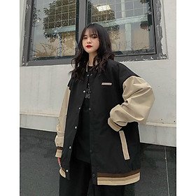 ÁO KHOÁC DÙ BOMBER BÓNG CHÀY THÊU SUMMERSWEATER FORM RỘNG