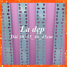 Mua ( Cây 30_35_40_45cm ) Sắt LA Lỗ 6cm