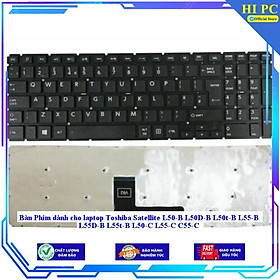 Bàn Phím dành cho laptop Toshiba Satellite L50-B L50D-B L50t-B L55-B L55D-B L55t-B L50-C L55-C C55-C - Hàng Nhập Khẩu