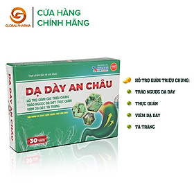 Dạ dày Dược Phẩm An Châu hỗ trợ giảm các triệu chứng viêm dạ dày, trào ngược dạ dày thực quản, tá tràng 30 viên - AC003