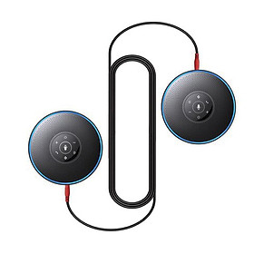 Mua Bộ 2 Micro kèm loa họp trực tuyến không dây eMeet OfficeCore M2 dành cho phòng họp rộng - Hàng chính hãng