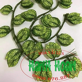 Mua Combo 10 dây lá dài 2m trang trí đủ loại - Lá cây giả