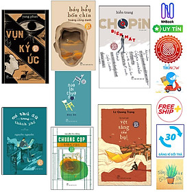 Combo Văn Học Tuổi 20 : Vụn Ký Ức+Bảy Bảy Bốn Chín+Chopin Biến Mất+Chuồng Cọp Trên Cao+Có Thú Dữ Trong Thành Phố+Nửa Lời Chưa Nói Và Vệt Sáng Của Bụi( Bộ 7 cuốn)- Tặng sổ tay