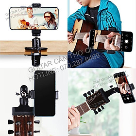 Kẹp điện thoại quay phim cho đàn Guitar – Dụng cụ kẹp điện thoại quay video cho Guitar