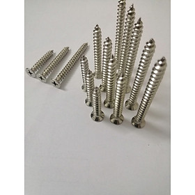 Mua Vít tắc kê Inox đầu bằng nhiều kích thước  100Gram