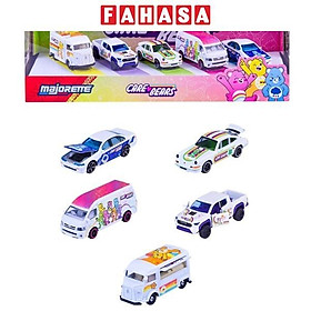Bộ 5 Đồ Chơi Mô Hình Xe Care Bears - Majorette 8504105005