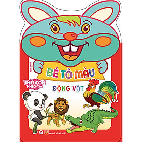 Sách Bé tô màu - Động vật