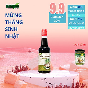 Nước tương nấm Shiitake mật hoa dừa hảo hạn 300ml - Detoko