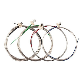 Double Bass Strings 3/4 Full Set Nickel Copper Alloy Bass String Accessories