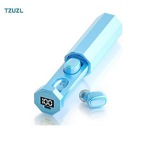 Tai nghe không dây TZUZL TWS-201 Bluetooth 5.0 điều khiển cảm ứng âm thanh nổi chống nước kèm hộp sạc