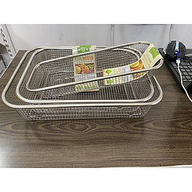 Mua Rổ lưới Inox hình chữ nhật có chân