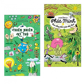 Combo 2 quyển Bách khoa thư Larousse : Thiên nhiên kỳ thú + Những phát minh làm thay đổi cuộc đời bạn