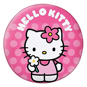 Gối Ôm Tròn Hello Kitty Cầm Hoa GOCT009