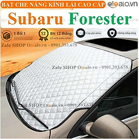 Tấm che chắn nắng nóng kính lái xe ô tô Subaru Forester 3 lớp cao cấp - OTOALO