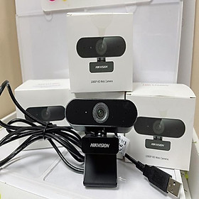 Mua Webcam full hd 1080p có mic đàm thoại trực tuyến siêu nét dùng cho máy tính laptop  smart box  Webcam HIKVISION DS-U02 - Hàng chính hãng