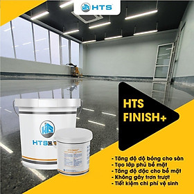 Chất phủ bóng sàn HTS Finish+ thùng 5 Kg - Ngăn bám bụi, Độ bóng cao, Sàn bền đẹp