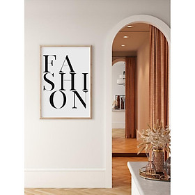 Mua Tranh treo tường | Tranh fashionista - Typography Print  Fashionista Poster  Minimal Art