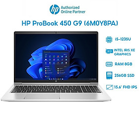 Laptop HP ProBook 450 G9 (6M0Y8PA) (i5-1235U | 8GB | 256GB | Intel Iris Xe Graphics | 15.6' FHD | Win 11) Hàng chính hãng