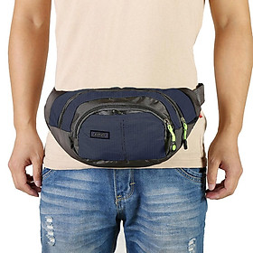 Túi đeo thắt lưng thể thao chống thấm nước-Màu Xanh đậm