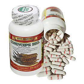 Thực Phẩm Chức Năng Đông Trùng Hạ Thảo Cordyceps 950 (Hộp 90 Viên)