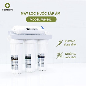 Máy lọc nước UF 5 lõi lắp âm HOMEKIT WP-101 nhỏ gọn không dùng điện - lắp đặt tận nhà, bảo hành 12 tháng - Hàng chính hãng