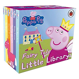 Hình ảnh Review sách Sách thiếu nhi tiếng Anh - Peppa Pig: Fairy Tale Little Library
