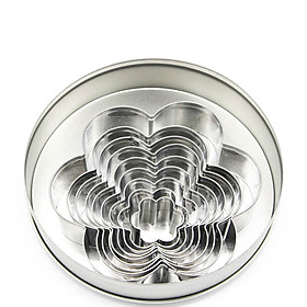 Bộ 9 Khuôn Làm Bánh Cutlery-Pro Phẳng Hình Bông Hoa 50Mm