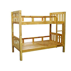 Mua Giường 2 Tầng Nhật Ninja Gỗ Tự Nhiên Chịu Lực Tốt Và Vạt Giường Khít- TN