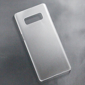 Ốp lưng dành cho Samsung Galaxy Note 8 nhựa cứng nhám trong