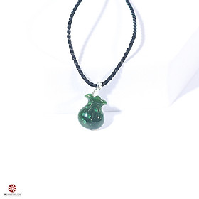 Mặt dây chuyền Túi Tiền Ngọc Bích - Nephrite Canada 100% tự nhiên đem lại tài lộc, may mắn - Hợp tất cả các mệnh | VietGemstones