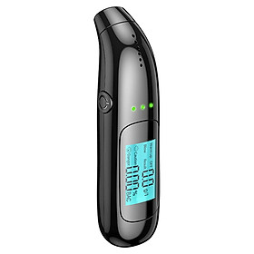 Portable Alcohol Tester High Sensitive Electric Breathalyzer USB Non-Contact Breath Alcohol Detector Digital LED Screen