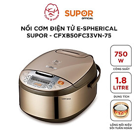 Hình ảnh Nồi cơm điện tử thông minh niêu E-Spherical Supor CFXB50FC33VN-75 - 1.8L, 750W