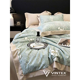 Mua Combo 5 Món Chăn Ga Gối Đệm Cao Cấp  Chất Liệu Lụa Thái Mềm Mại Đẳng Cấp Sang Trọng Và Thanh Lịch Cho Phòng Ngủ