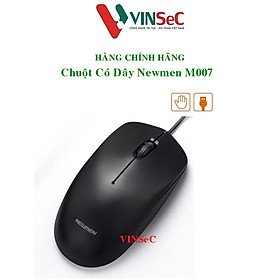 Mua Chuột văn phòng có dây Newmen M007 màu Đen - Hàng Chính Hãng