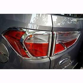 Ốp Viền Đèn Pha, Hậu Mạ Crom Dành Cho Xe Ô Tô Ecosport 2013-2017